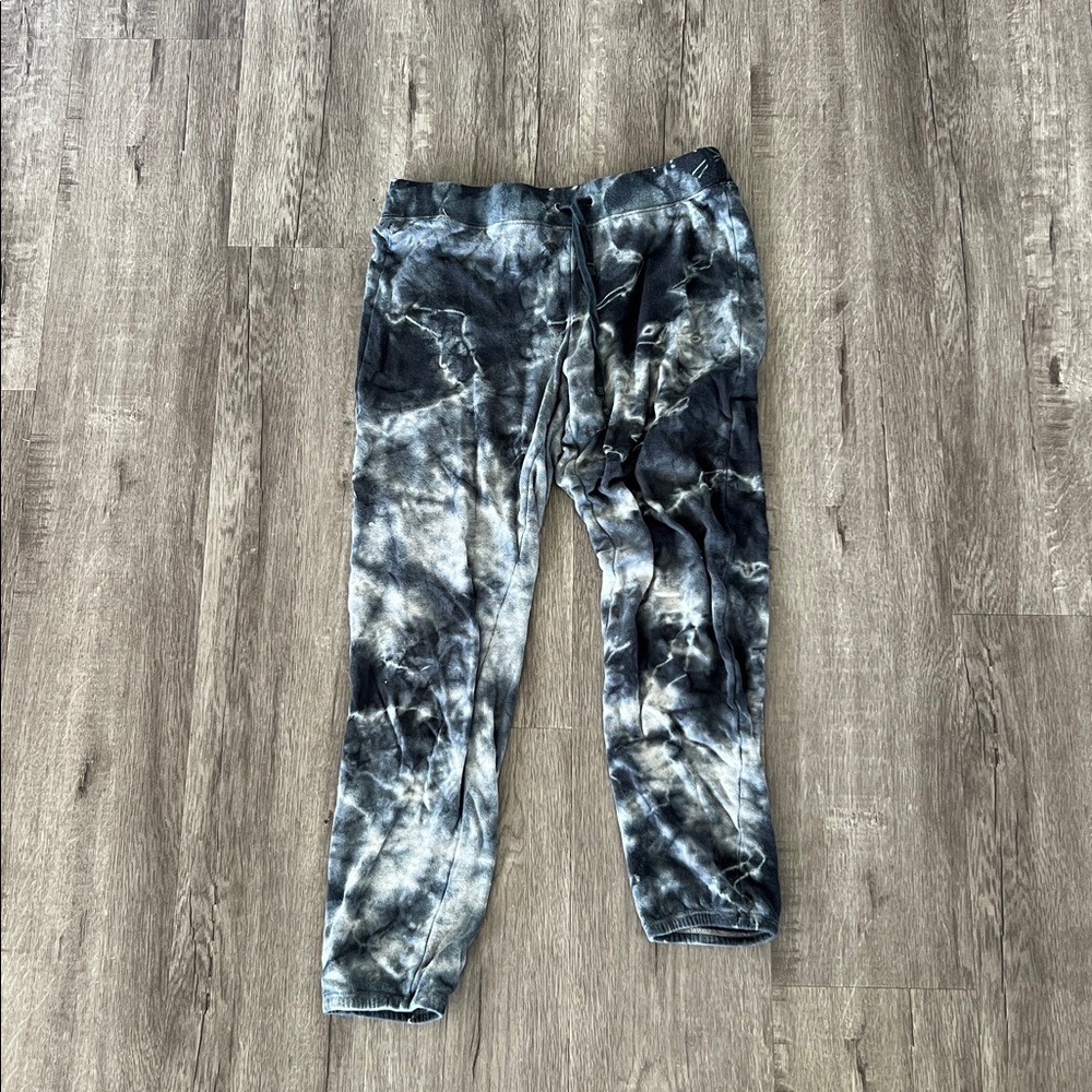 Pam & Gela Blue Tie-Dye Lounge Pants